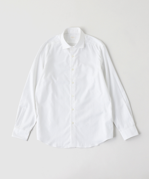 EDIFICE(エディフィス)の「ピマコットン イングリッシュカラーシャツ(シャツ/ブラウス・メンズ・ホワイト・SMALL/MEDIUM/LARGE)」の2枚目の写真