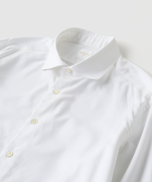 EDIFICE(エディフィス)の「ピマコットン イングリッシュカラーシャツ(シャツ/ブラウス・メンズ・ホワイト・SMALL/MEDIUM/LARGE)」の4枚目の写真