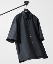 【新作】アーバンダイウール イタリアンカラーシャツ S/S |防シワ/防臭抗菌/日本製/通気性/夏服