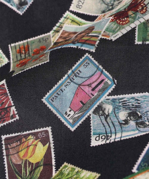 Paul Smith(ポールスミス)の「"Stamp" プリント シャツ / 263332 901U(シャツ/ブラウス・メンズ・オフホワイト/ブラック・X-LARGE/LARGE/MEDIUM/SMALL/XX-LARGE)」の10枚目の写真
