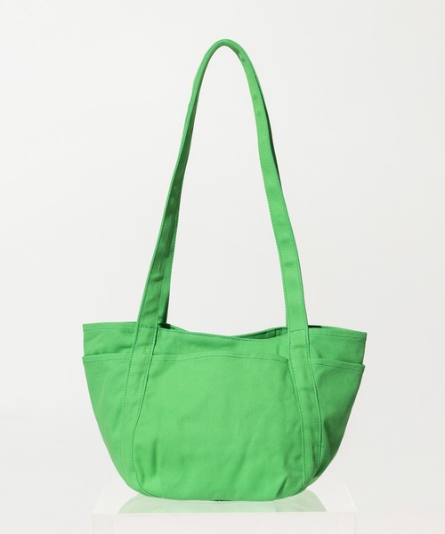 WCJ（ダブルシージェイ）の「キャンバストートバッグ（トートバッグ・レディース・グリーン/アイボリー/イエロー/ピンク・FREE）」の5枚目の写真