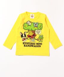 HYSTERIC MINI｜ヒステリックミニのTシャツ/カットソー（イエロー/黄色