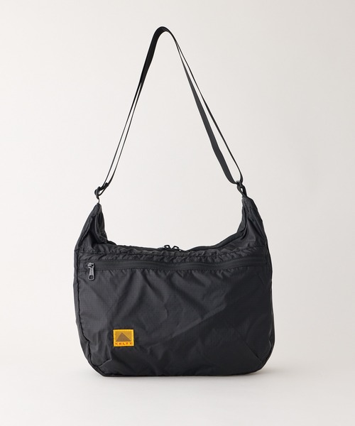 KELTY(ケルティ)の「A4対応/軽量【KELTY】AIRY CURVE SHOULDER L リップストップ ナイロン ショルダーバック(ショルダーバッグ・レディース・ブラック/ターコイズブルー/イエロー/オリーブ/ベージュ・ONE SIZE)」の1枚目の写真