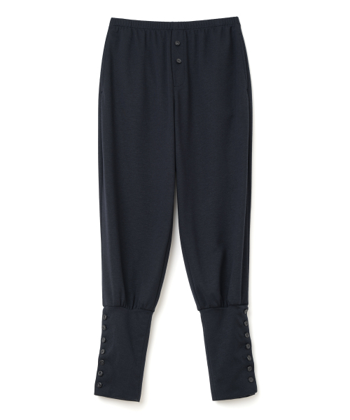 MILLO WOMEN（ミロウーマン）の「ジャージボタンアップジョガー [ネイビー]（スウェットパンツ・レディース・その他・SMALL/MEDIUM）」の7枚目の写真