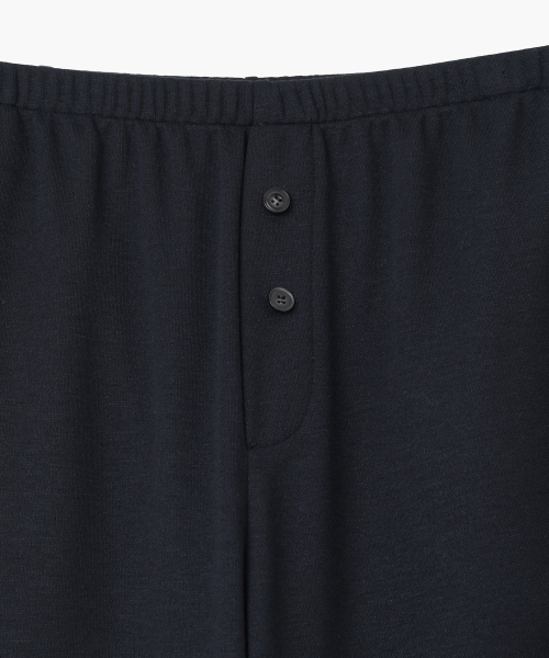 MILLO WOMEN（ミロウーマン）の「ジャージボタンアップジョガー [ネイビー]（スウェットパンツ・レディース・その他・SMALL/MEDIUM）」の5枚目の写真