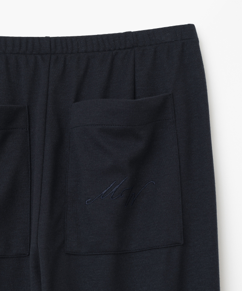 MILLO WOMEN（ミロウーマン）の「ジャージボタンアップジョガー [ネイビー]（スウェットパンツ・レディース・その他・SMALL/MEDIUM）」の2枚目の写真
