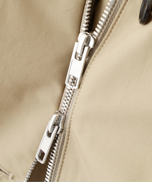 MARGARET HOWELL(マーガレットハウエル)の「HIGHDENSE COTTON TWILL COATING(モッズコート・レディース・ベージュ/スモークグレー・1/2)」の12枚目の写真