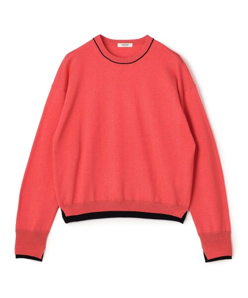 MACPHEE(マカフィー)の「プレーンウール クルーネックプルオーバー(ニット/セーター・レディース・ネイビー/カーキ/グレー系その他/ピンク系その他/グレー系その他2/ブルー系その他2・S/M)」の6枚目の写真
