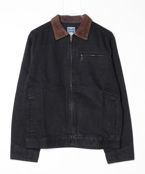 Gramicci（グラミチ）の「JAPANESE DENIM TRUCKER（デニムジャケット・メンズ・インディゴブルー/ブラック・S/M/L/XL/2XL）」の2枚目の写真