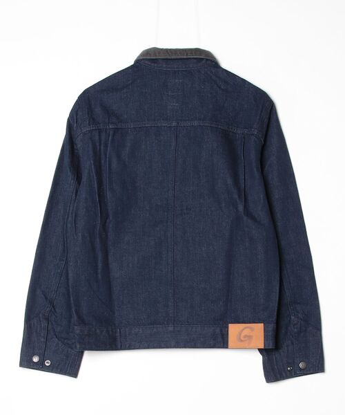 Gramicci（グラミチ）の「JAPANESE DENIM TRUCKER（デニムジャケット・メンズ・インディゴブルー/ブラック・S/M/L/XL/2XL）」の3枚目の写真