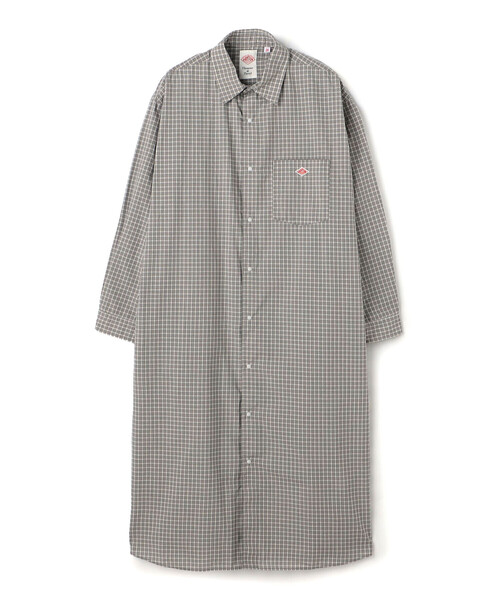 DANTON(ダントン)の「Women's T/C Classic Collar Dress(ワンピース・レディース・ベージュ系その他/グレー系その他・36)」の2枚目の写真