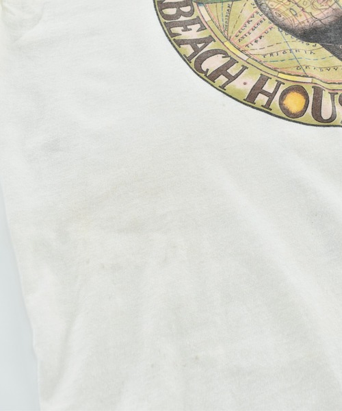 VINTAGE(ヴィンテージ)の「【USED】90’s TULTEX ”Jimmy Buffett/BEACH HOUSE ON THE MOON TOUR“ バンド Tシャツ(Tシャツ/カットソー・メンズ・ホワイト・X-LARGE)」の11枚目の写真