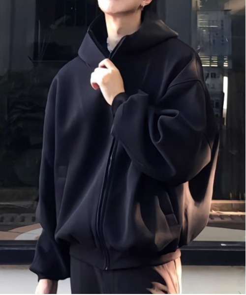 DOUBLE STEAL(ダブルスティール)の「DSミニマルハイネックブルゾン(ブルゾン・メンズ・ブラック/グレー・X-LARGE/LARGE/MEDIUM)」の3枚目の写真