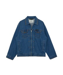 Ameri（アメリ）の「Wrangler×Ameri BLANKET STITCH DENIM JACKET（デニムジャケット）」