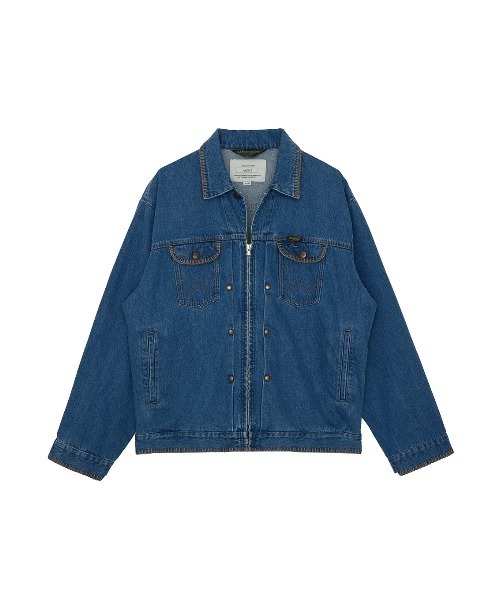 Wrangler×Ameri BLANKET STITCH DENIM JACKET(デニムジャケット Wrangler×Ameri BLANKET STITCH DENIM JACKET(デニムジャケット