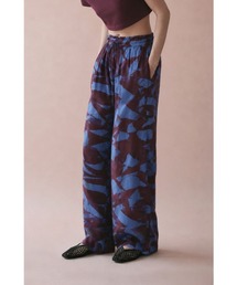 ART PATTERN WIDE PANTS