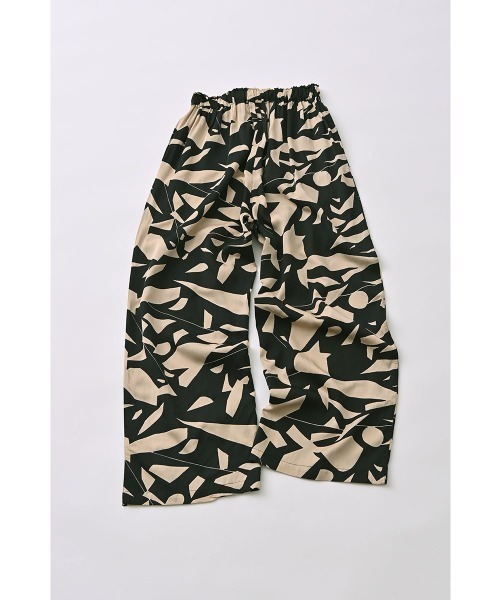 marjour(マージュール)の「ART PATTERN WIDE PANTS(その他パンツ・レディース・ブラック系/ブルー系・M)」の5枚目の写真