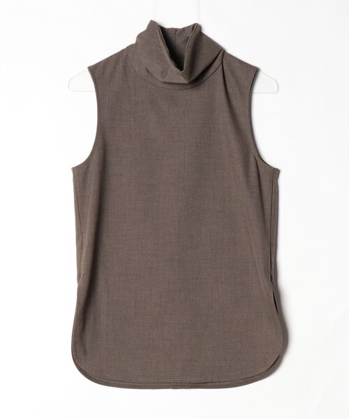 TODAYFUL（トゥデイフル）の「Twill Turtle Tops 12620404（Tシャツ/カットソー・レディース・ブラック/ブルー/グレイッシュベージュ・FREE）」の2枚目の写真