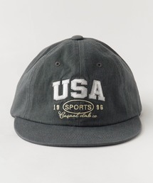 Chick（チック）の「USA Logo Embroidered Baseball Cap / USA ロゴ刺繍 ベースボールキャップ フラットバイザー レディース メンズ 秋 秋服 2026年秋冬（キャップ）」