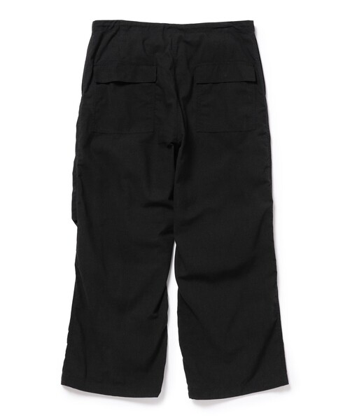 BEAMS(ビームス)の「ブラッシュド オーバー パンツ(その他パンツ・メンズ・ブラック/オリーブ・XL/L/M/S)」の4枚目の写真