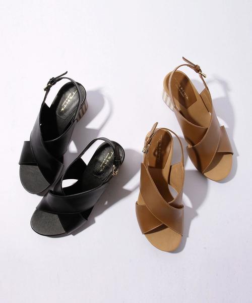 TABITA（タビタ）の「【WEB限定】TABITA ストライプヒール サンダル（サンダル・レディース・ブラック/ブラウン・35/36/37/38）」の11枚目の写真
