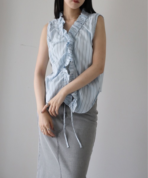 model：164cm. 着用サイズ：FREE