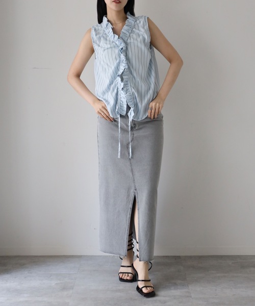 model：164cm. 着用サイズ：FREE