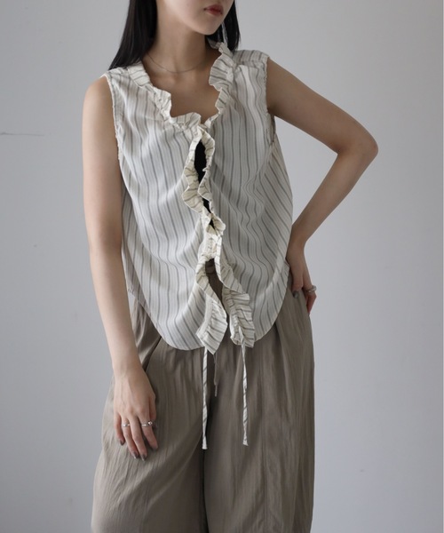 model：164cm. 着用サイズ：FREE