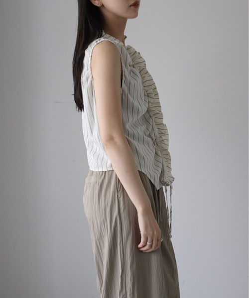 model：164cm. 着用サイズ：FREE