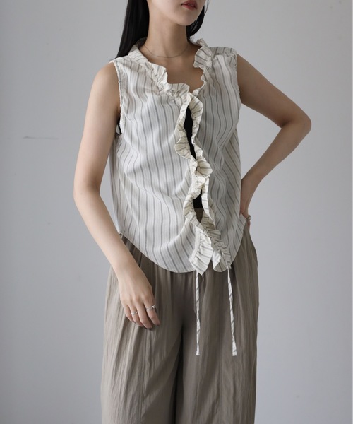 model：164cm. 着用サイズ：FREE