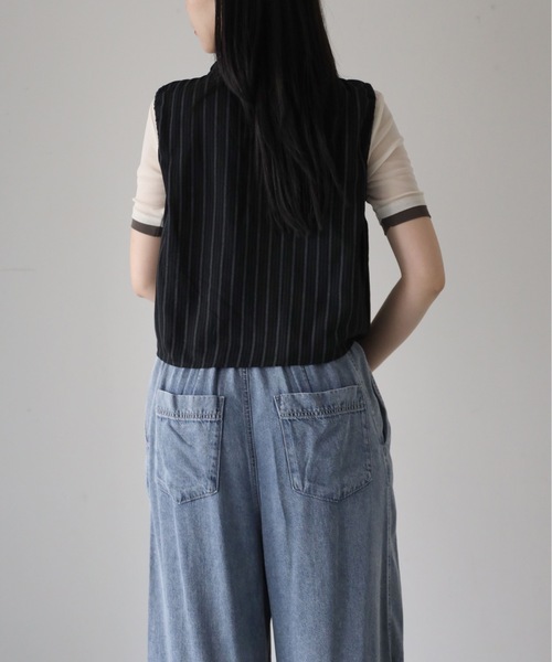 model：164cm. 着用サイズ：FREE
