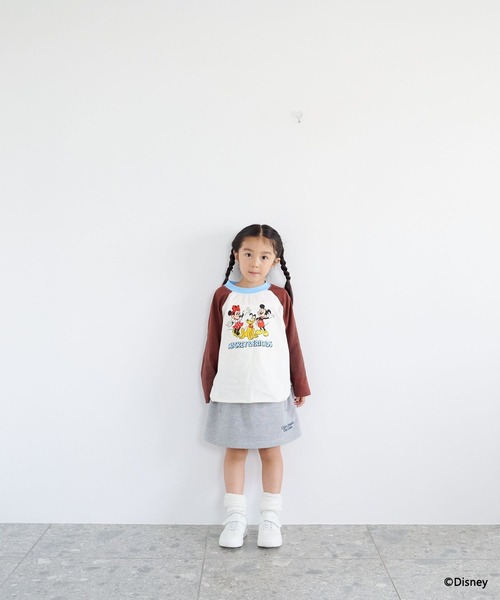 LOWRYS FARM（ローリーズファーム）の「Disney／ラグランT　1066190（Tシャツ/カットソー・キッズ・アイボリー/グレー/ピンク系その他・130cm/120cm/110cm/140cm/150cm）」の17枚目の写真