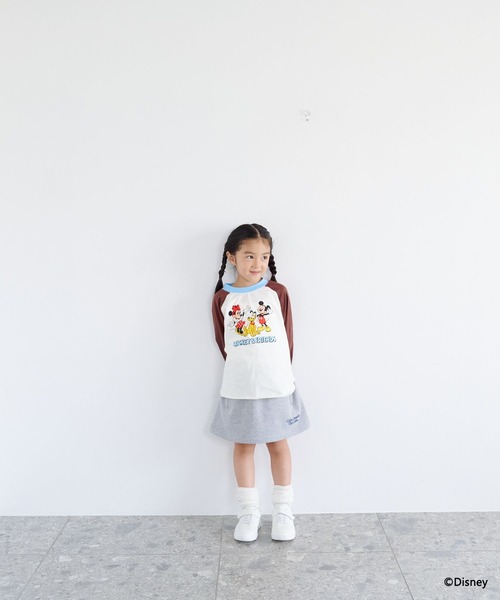LOWRYS FARM（ローリーズファーム）の「Disney／ラグランT　1066190（Tシャツ/カットソー・キッズ・アイボリー/グレー/ピンク系その他・130cm/120cm/110cm/140cm/150cm）」の18枚目の写真