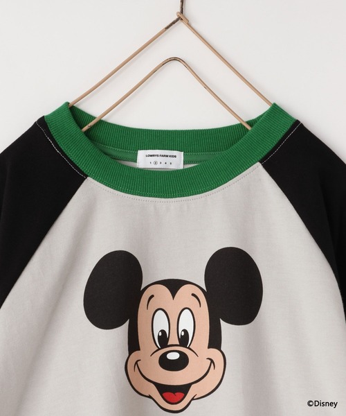 LOWRYS FARM（ローリーズファーム）の「Disney／ラグランT　1066190（Tシャツ/カットソー・キッズ・アイボリー/グレー/ピンク系その他・130cm/120cm/110cm/140cm/150cm）」の16枚目の写真