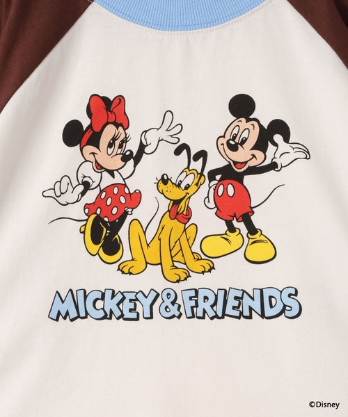 LOWRYS FARM（ローリーズファーム）の「Disney／ラグランT　1066190（Tシャツ/カットソー・キッズ・アイボリー/グレー/ピンク系その他・130cm/120cm/110cm/140cm/150cm）」の22枚目の写真
