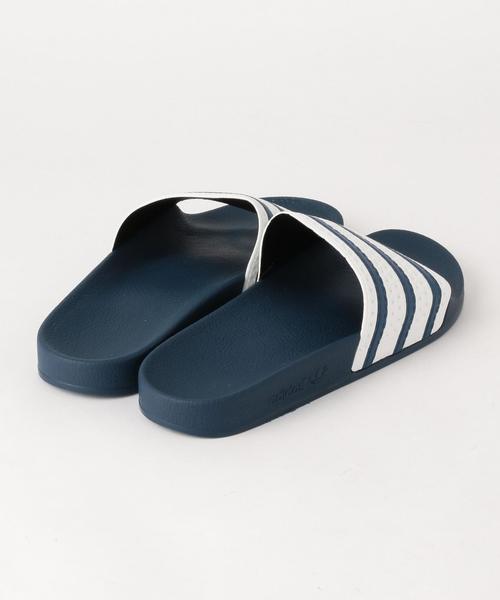 adidas Originals（アディダスオリジナルス）の「[アディダス] BC ADIDAS ADILETTE サンダル◆（サンダル・メンズ・その他1/ホワイト/ネイビー・26.5cm/27.5cm）」の7枚目の写真
