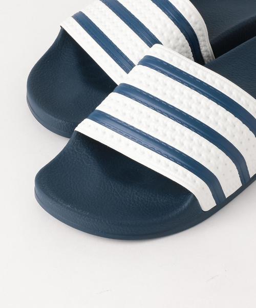 adidas Originals（アディダスオリジナルス）の「[アディダス] BC ADIDAS ADILETTE サンダル◆（サンダル・メンズ・その他1/ホワイト/ネイビー・26.5cm/27.5cm）」の8枚目の写真