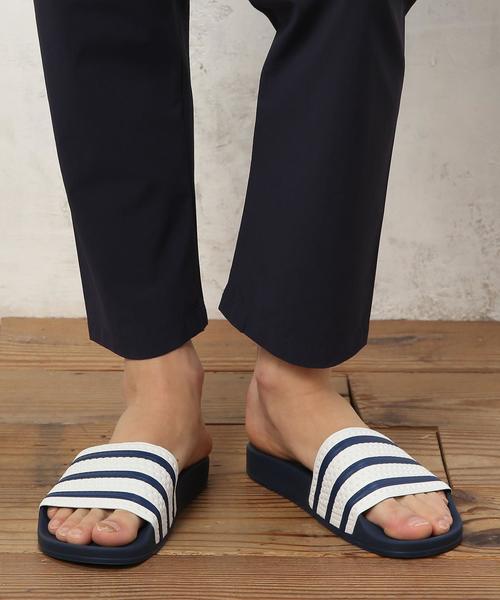 adidas Originals（アディダスオリジナルス）の「[アディダス] BC ADIDAS ADILETTE サンダル◆（サンダル・メンズ・その他1/ホワイト/ネイビー・26.5cm/27.5cm）」の10枚目の写真