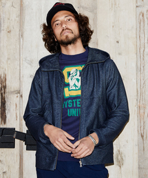 HYSTERIC GLAMOUR | デニムニット PK(パーカー)