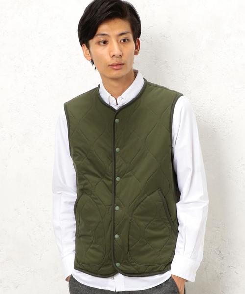 green label relaxing（グリーンレーベルリラクシング）の「SC リバーシブル POLARTEC ベスト / ポーラテック◆（その他アウター・メンズ・ブラック/オリーブ・SMALL/MEDIUM/LARGE）」の2枚目の写真