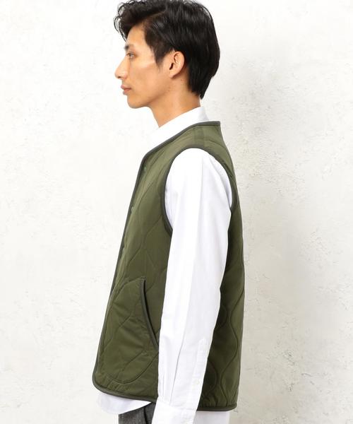 green label relaxing（グリーンレーベルリラクシング）の「SC リバーシブル POLARTEC ベスト / ポーラテック◆（その他アウター・メンズ・ブラック/オリーブ・SMALL/MEDIUM/LARGE）」の5枚目の写真