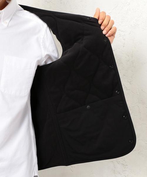 green label relaxing（グリーンレーベルリラクシング）の「SC リバーシブル POLARTEC ベスト / ポーラテック◆（その他アウター・メンズ・ブラック/オリーブ・SMALL/MEDIUM/LARGE）」の6枚目の写真