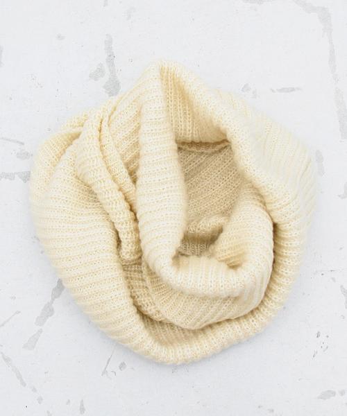 BEAUTY&YOUTH UNITED ARROWS(ビューティーアンドユースユナイテッドアローズ)の「BY∴ ニットスヌード ◆(ストール/ショール・レディース・オフホワイト/グレー/ブラウン/オレンジ系その他・FREE)」の8枚目の写真