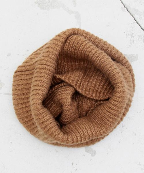 BEAUTY&YOUTH UNITED ARROWS(ビューティーアンドユースユナイテッドアローズ)の「BY∴ ニットスヌード ◆(ストール/ショール・レディース・オフホワイト/グレー/ブラウン/オレンジ系その他・FREE)」の10枚目の写真