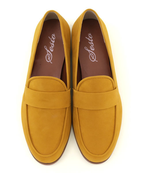 SESTO（セスト）の「スエード素材のマニッシュローファーパンプス（ローファー・レディース・ネイビー/レッド/イエロー/ブラック/ホワイト/テラコッタ・24.0cm/25.0cm/23.0cm/24.5cm/22.5cm/23.5cm）」の20枚目の写真