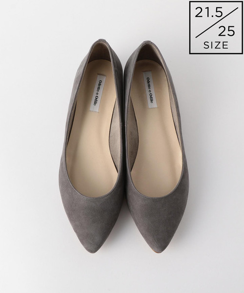 ODETTE E ODILE（オデットエオディール）の「OFD ポインテッド CT15↓↑（パンプス・レディース・モカ/ピンク/ブラック/ネイビー/グレー/ゴールド/その他1・21.5㎝/23.5cm/23cm/22cm/22.5cm/24cm/24.5cm/25cm）」の2枚目の写真