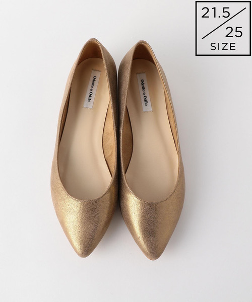 ODETTE E ODILE（オデットエオディール）の「OFD ポインテッド CT15↓↑（パンプス・レディース・モカ/ピンク/ブラック/ネイビー/グレー/ゴールド/その他1・21.5㎝/23.5cm/23cm/22cm/22.5cm/24cm/24.5cm/25cm）」の6枚目の写真