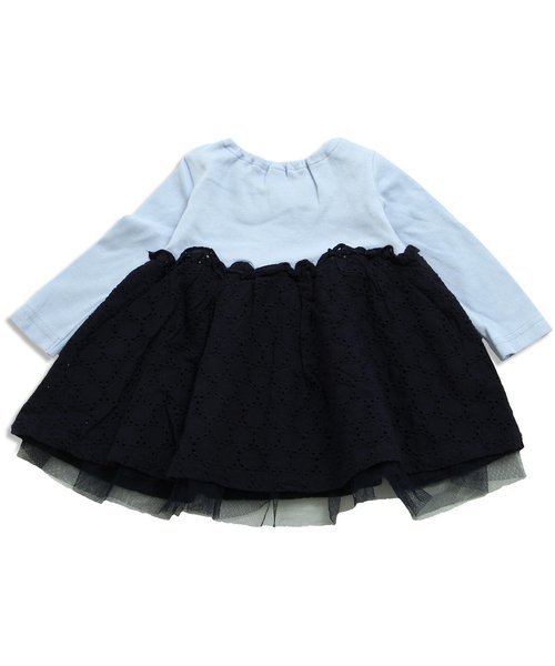 apres les cours（アプレレクール）の「レースベビーワンピブルマセット（その他ベビー用品・キッズ・オフホワイト/ネイビー・80/70）」の16枚目の写真