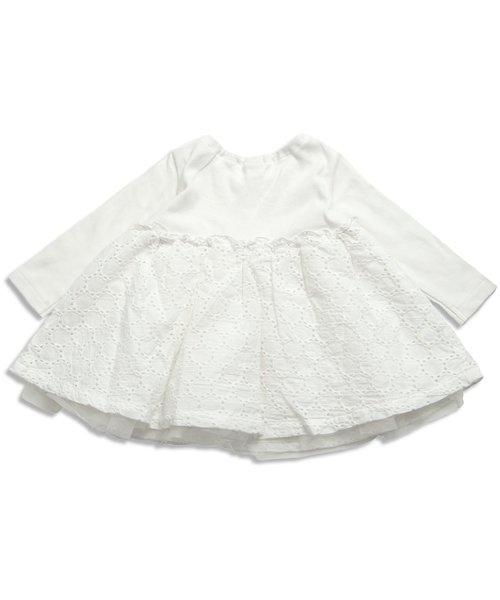 apres les cours（アプレレクール）の「レースベビーワンピブルマセット（その他ベビー用品・キッズ・オフホワイト/ネイビー・80/70）」の17枚目の写真