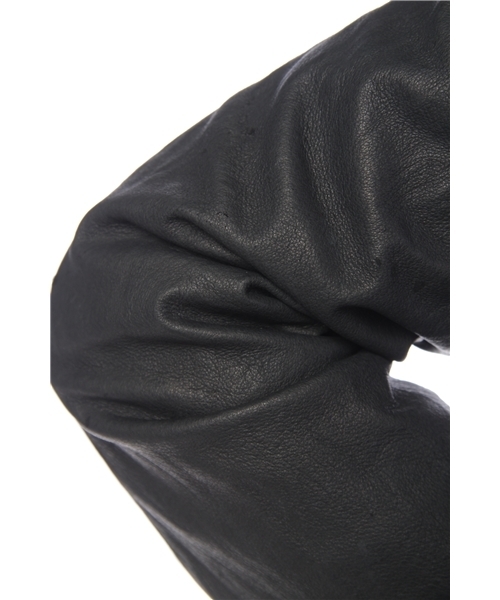 mystic（ミスティック）の「ファー衿レザーブルゾン（ブルゾン・レディース・ベージュ/ダークブラウン/キャメル/ブラック・ﾌﾘ-）」の9枚目の写真